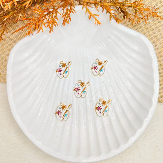 Colour Palette Metal Charms