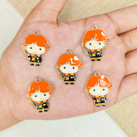 Ron Weasley Harry Potter Theme Metal Charms