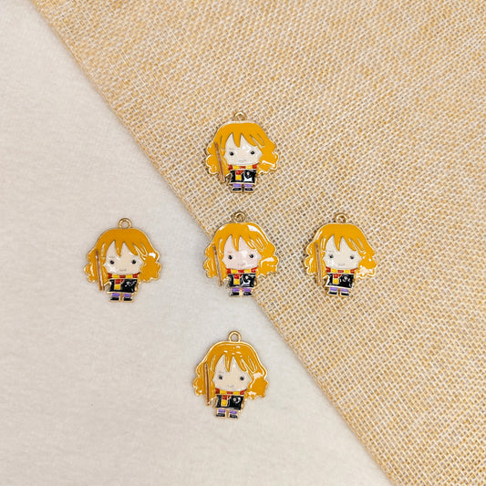 Hermione Granger Harry Potter Theme Metal Charms