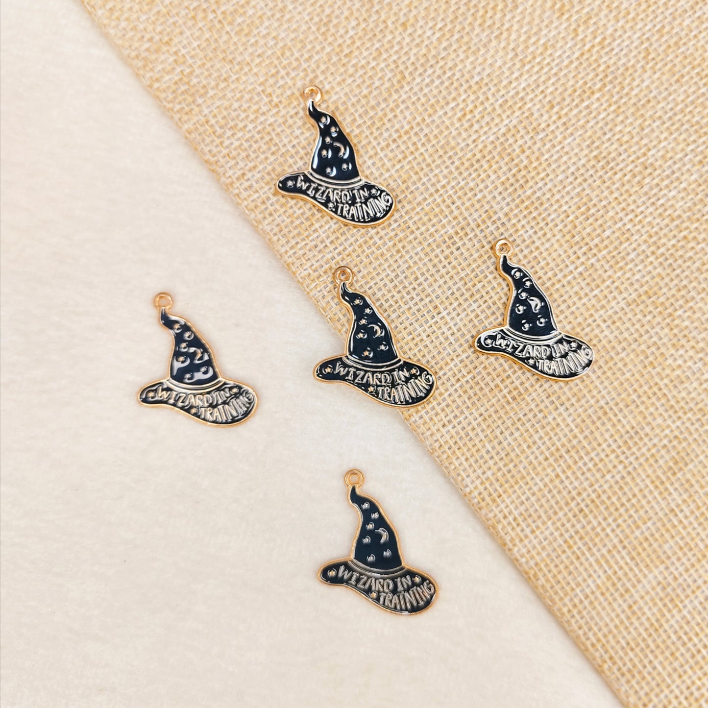 Wizard Hat Metal Charms