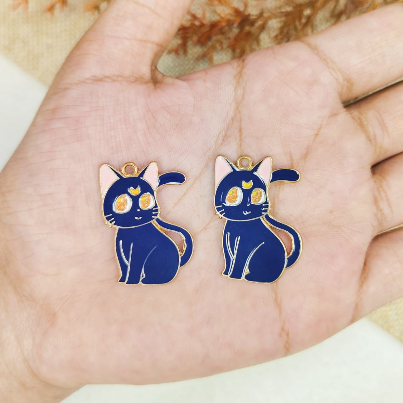 Big Sailormoon Cat Charms