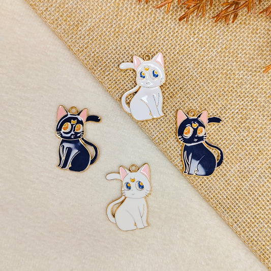 Big Sailormoon Cat Charms