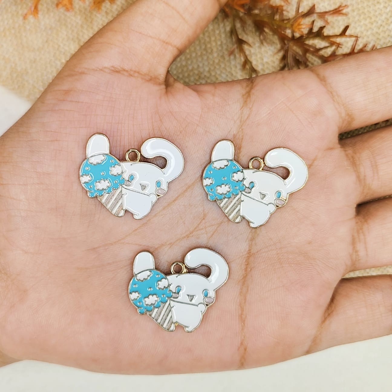 Cinnamoroll Metal Charms