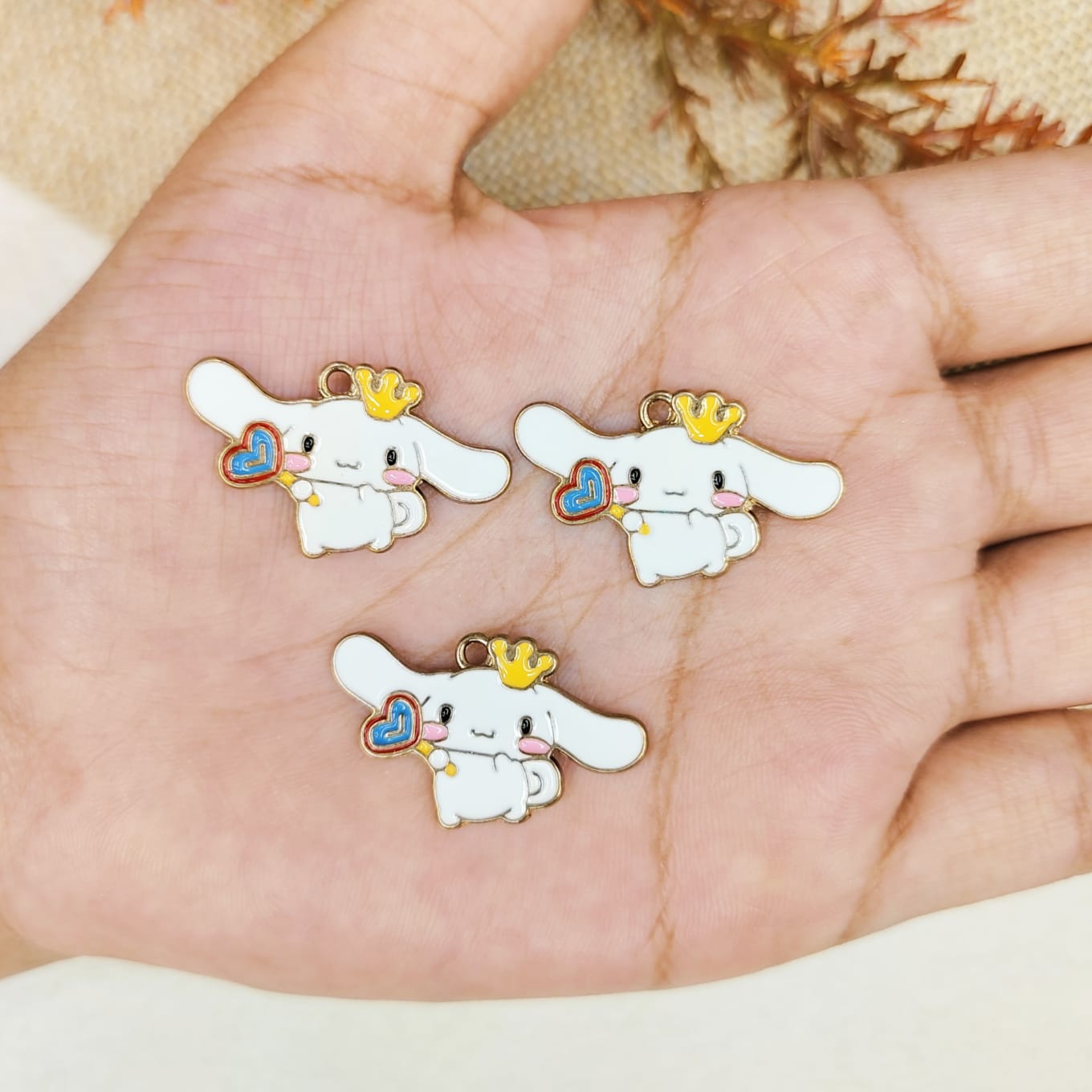 Cinnamoroll Metal Charms