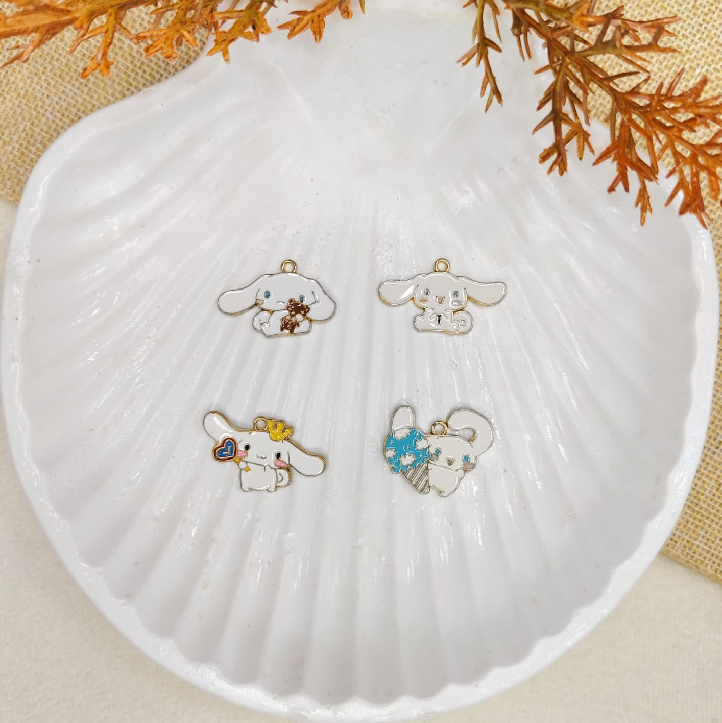 Cinnamoroll Metal Charms