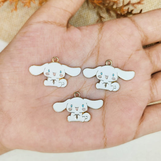 Happy Cinnamoroll Metal Charms