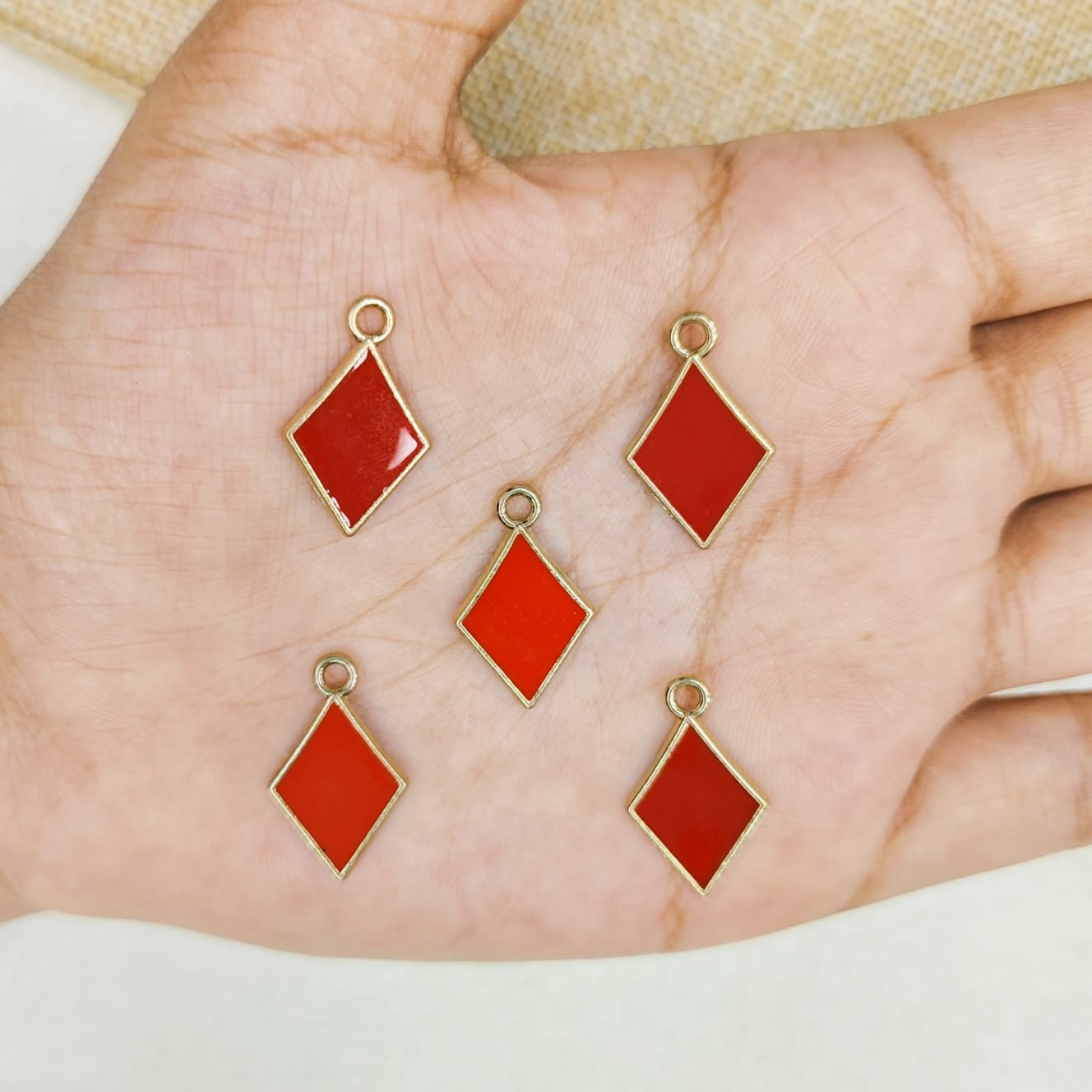 Playing Card Suits Charms