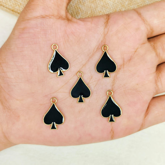 Playing Card Suits Charms