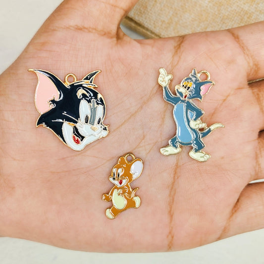 Tom & Jerry Theme Charms