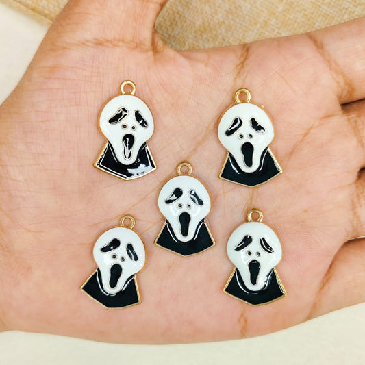 Spooky Ghost Metal Charms