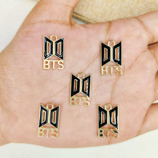 BTS Logo Metal Charms