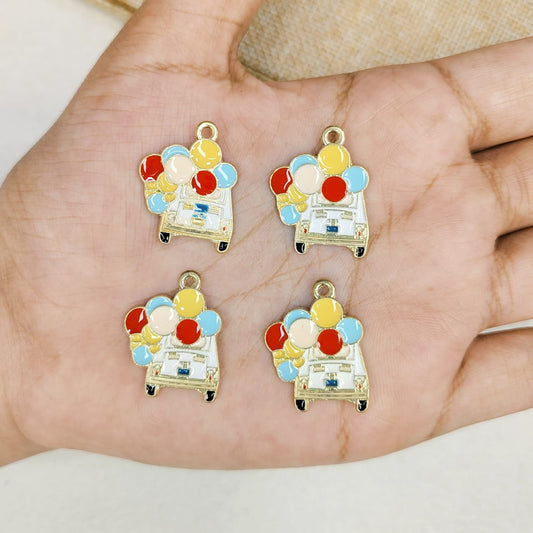 Balloon Van Travel Charms