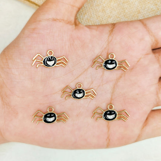 Mini Spider & Web Charms