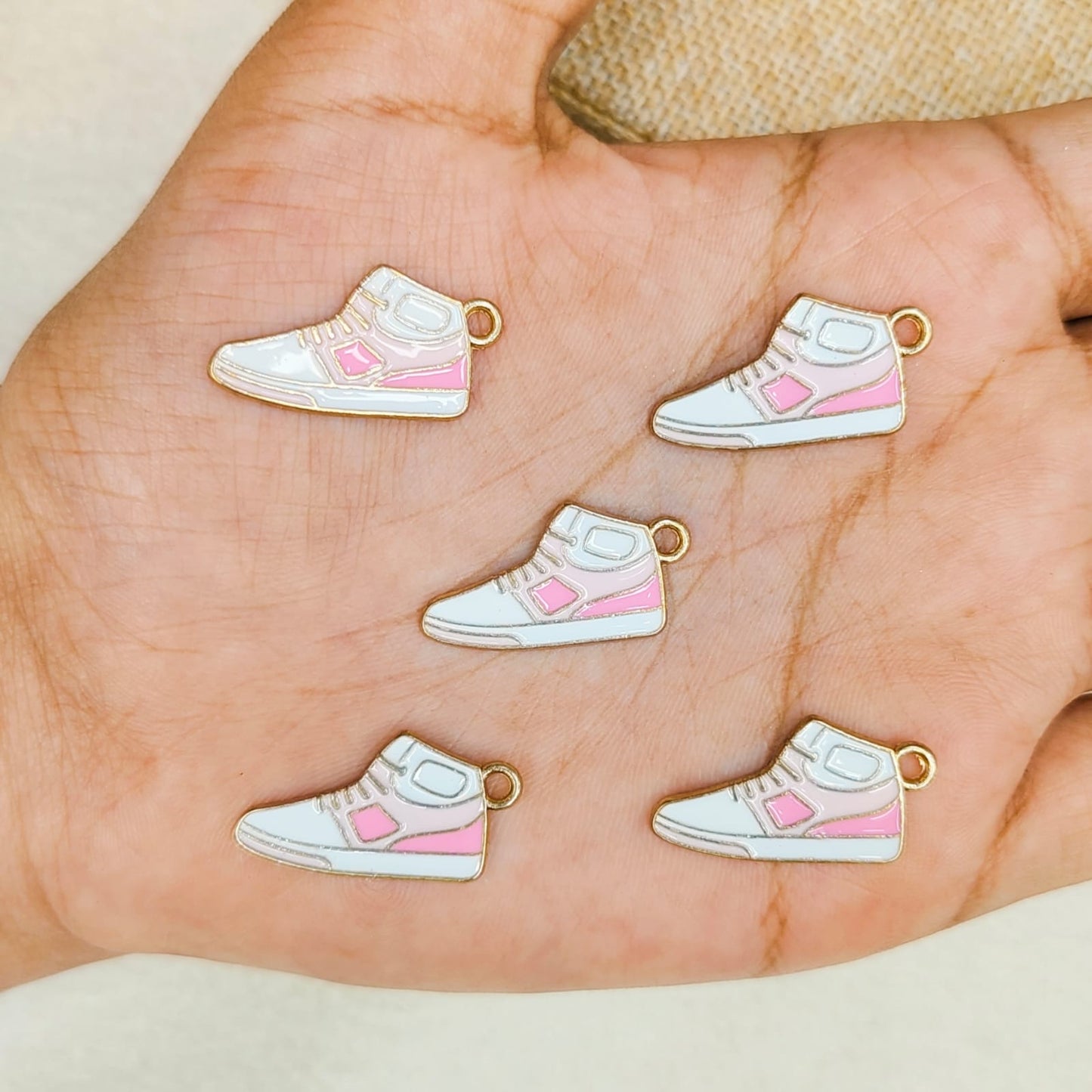 Sassy Sneakers Metal Charms