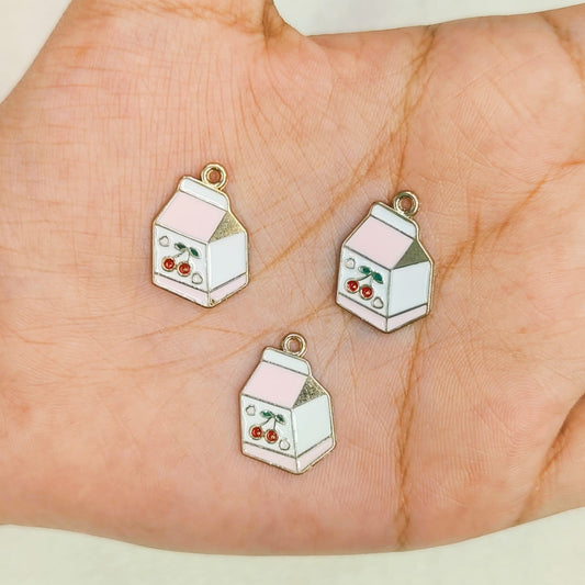 Cherry Juicebox Metal Charms
