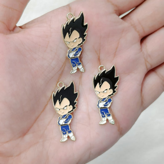 DragonBall-Z Vegeta Metal Charms