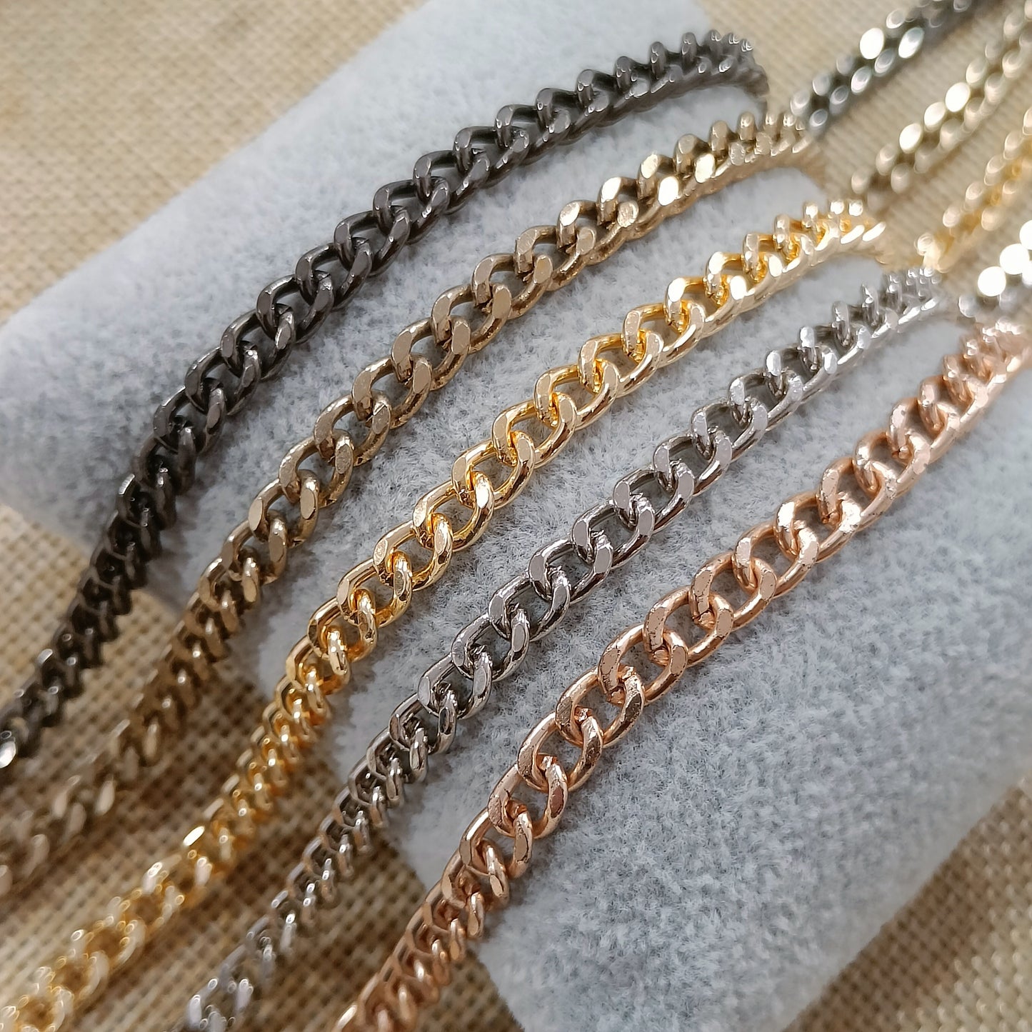 Heavy Curb Chain Necklace