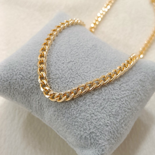 Heavy Curb Chain Necklace