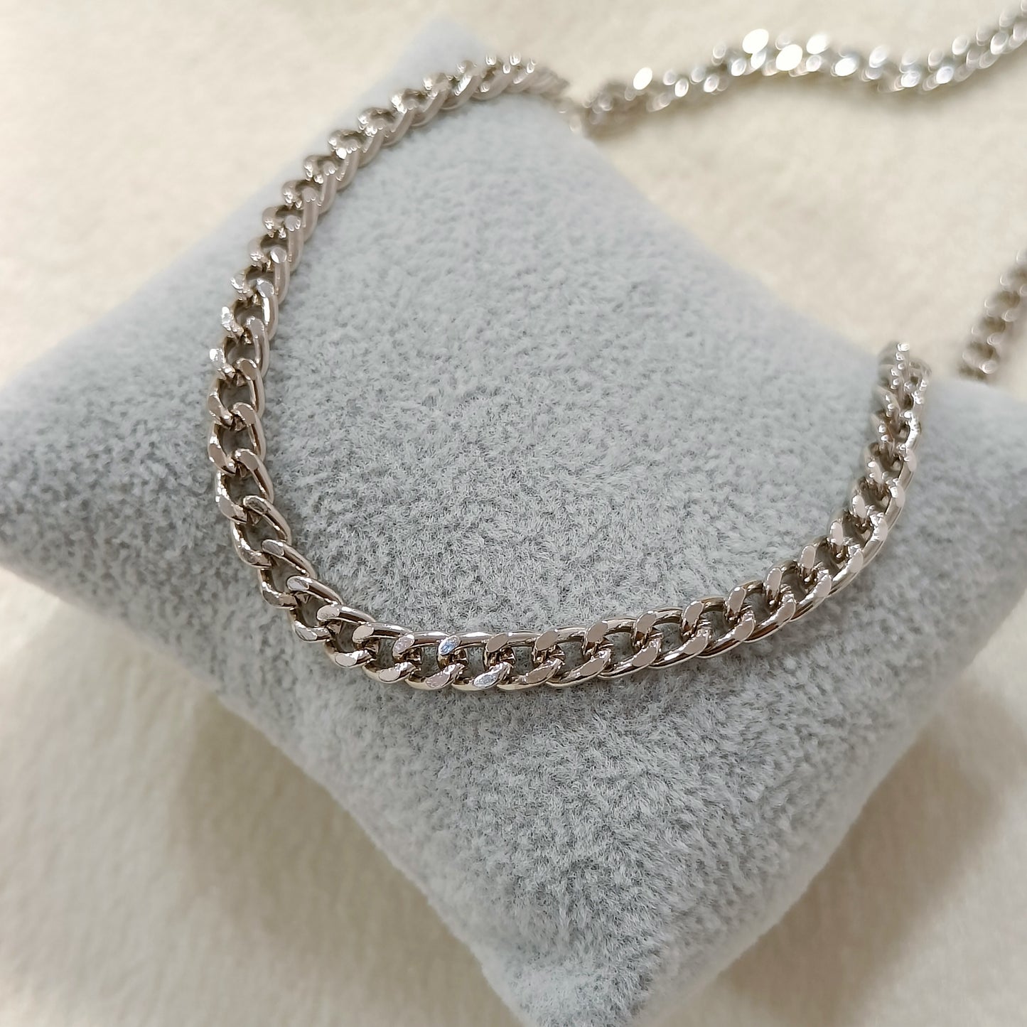 Heavy Curb Chain Necklace