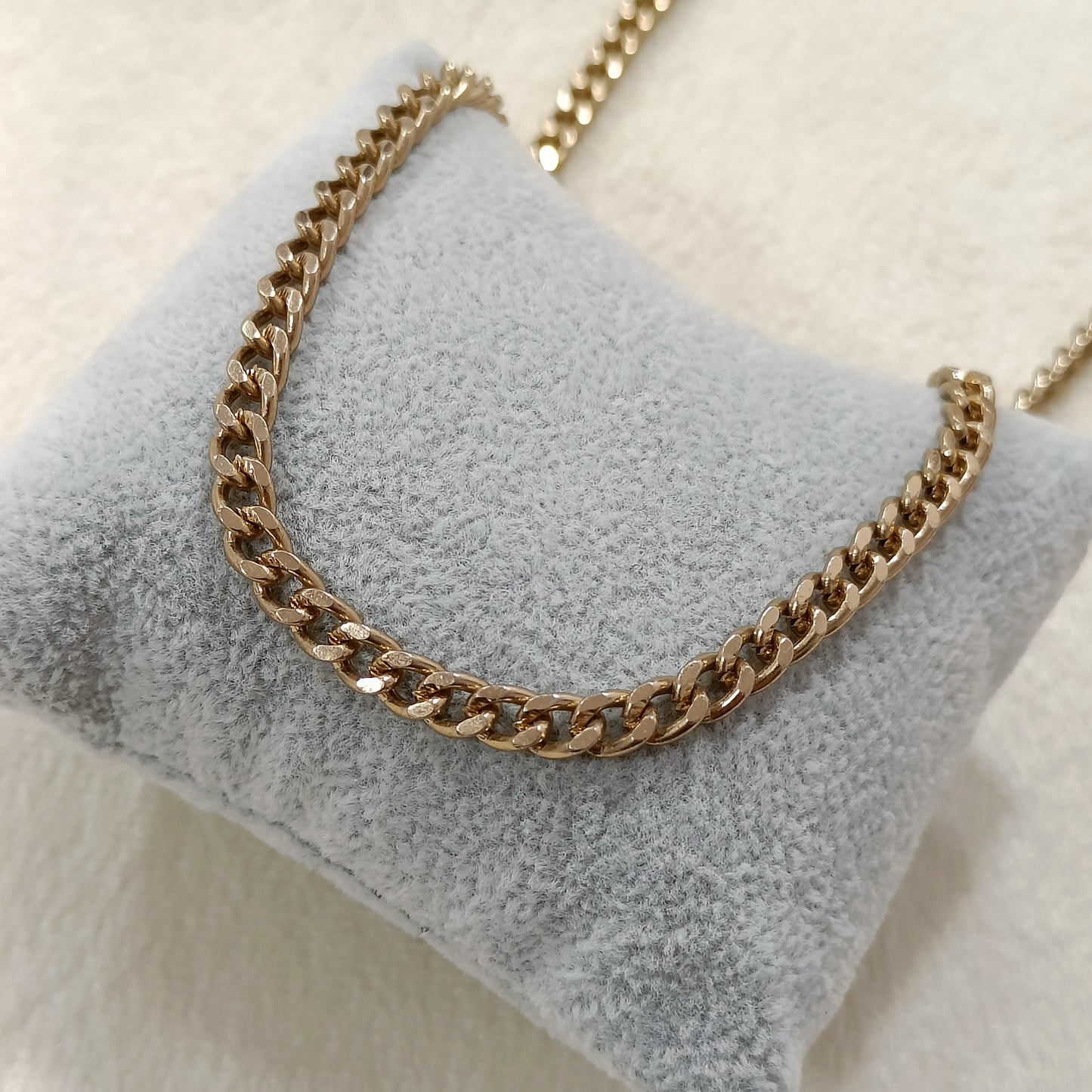 Heavy Curb Chain Necklace
