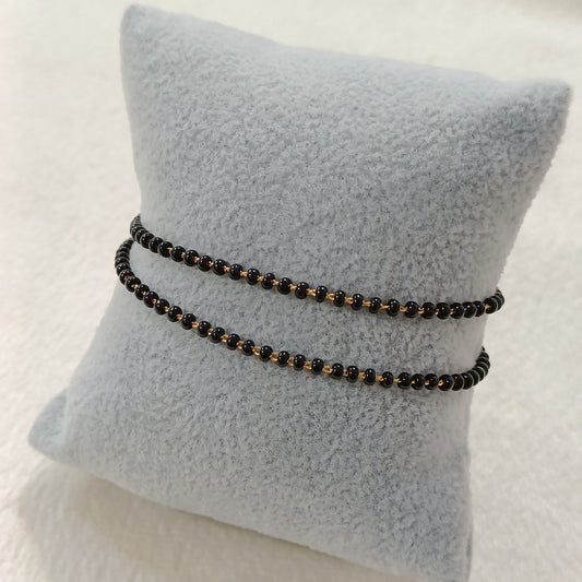 Mangalsutra Two-Layer Nazar Kavach Bracelet for Women