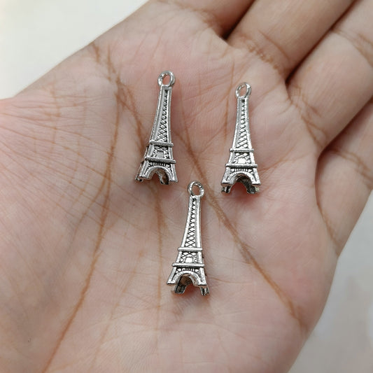 Oxo-Silver Eiffel Tower Metal Charms