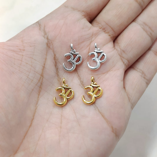 Divine Om Mini Metal Charms