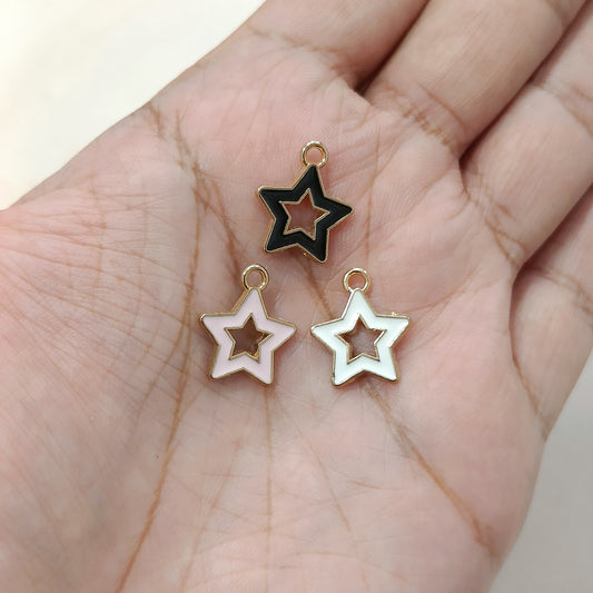 Cute Mini Star Metal Charms