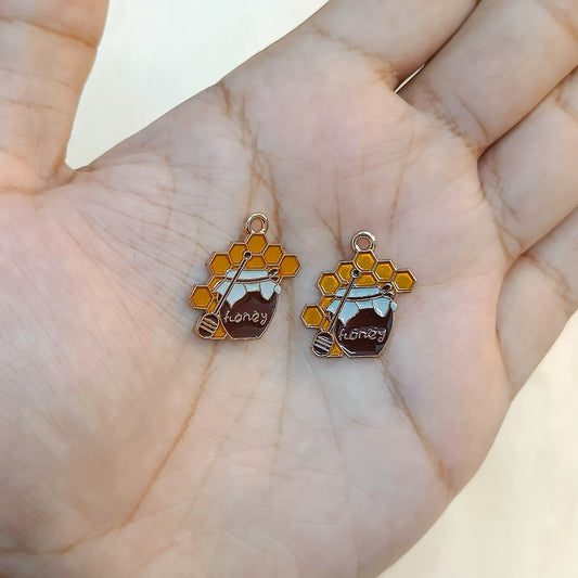 Honey Pot Metal Charms