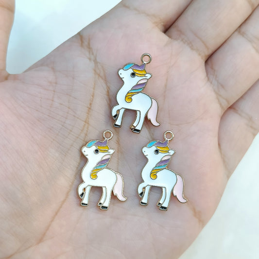 Sassy Unicorn Metal Charms