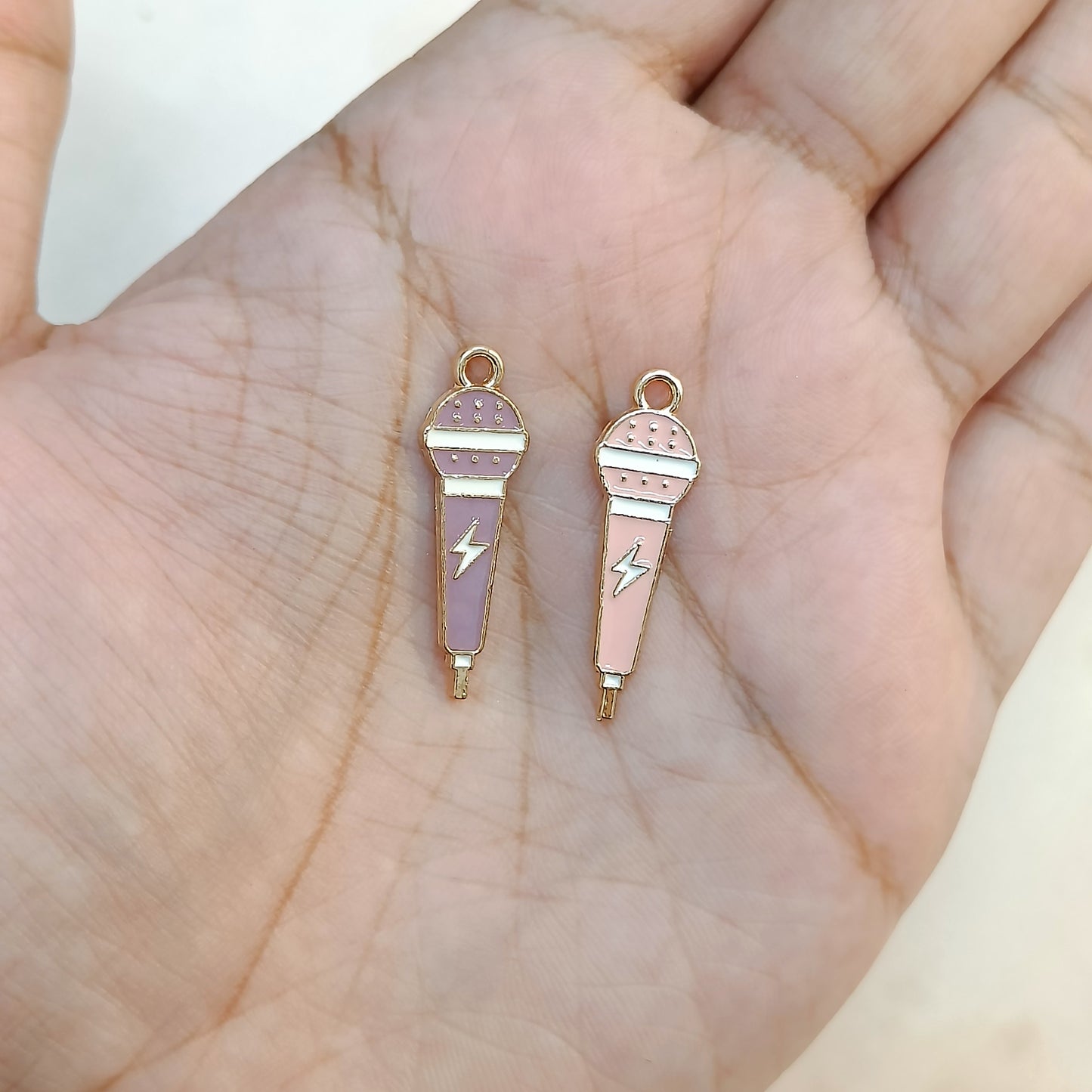 Cute Pastel Mic Charms