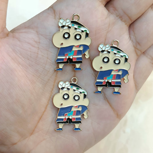 Cute Ninja Shinchan Metal Charms