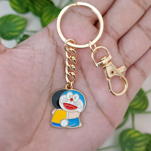 Doraemon & Nobita Reversible Bag Charm Keychain