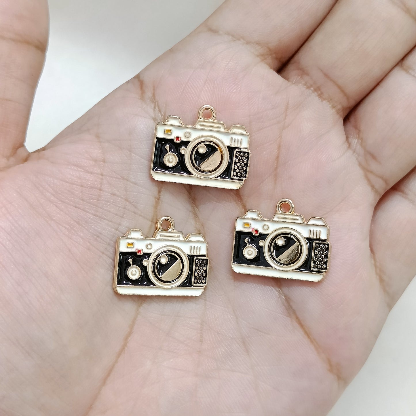 Vintage Camera Metal Charms
