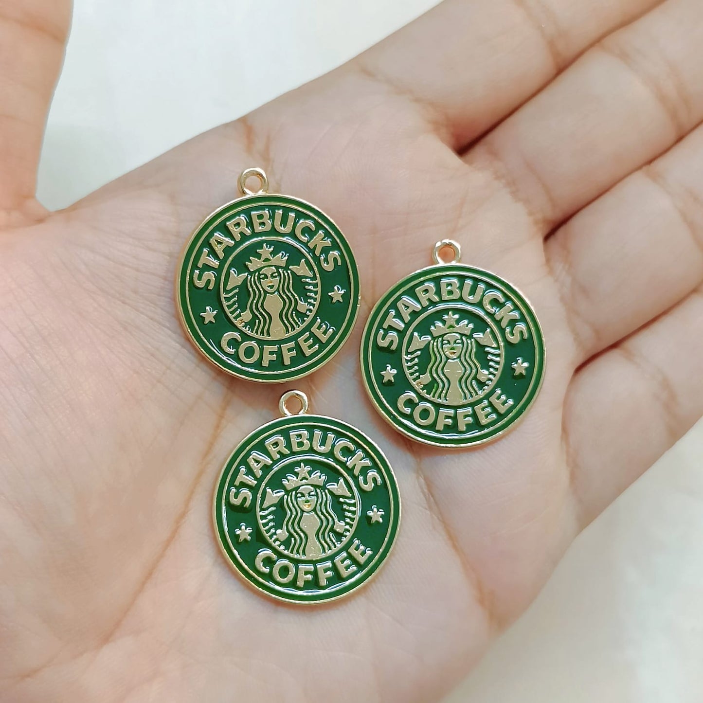 Starbucks Logo Coin Charms