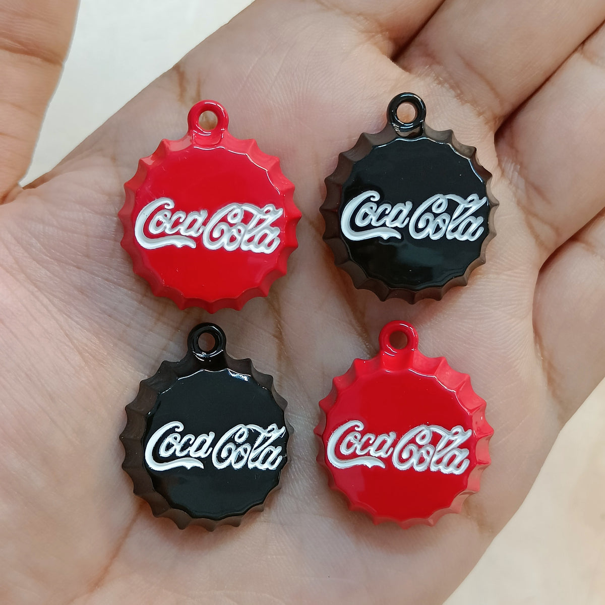 Iconic Premium OG Coca Cola Bottle Cap Metal Charms