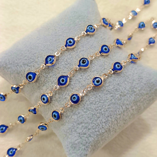 Premium Blue Evil Eye Chain
