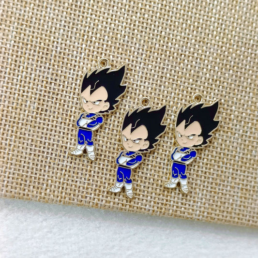 DragonBall-Z Vegeta Metal Charms