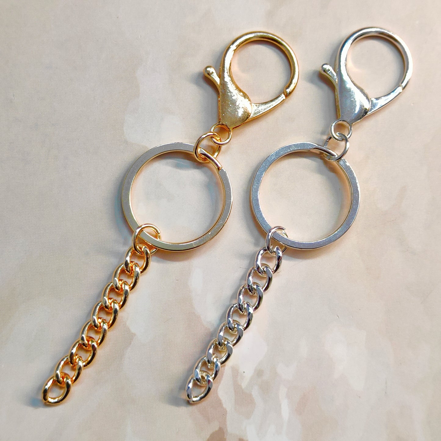 Chunky Double-Length Bag Charm Keychains (110mm)