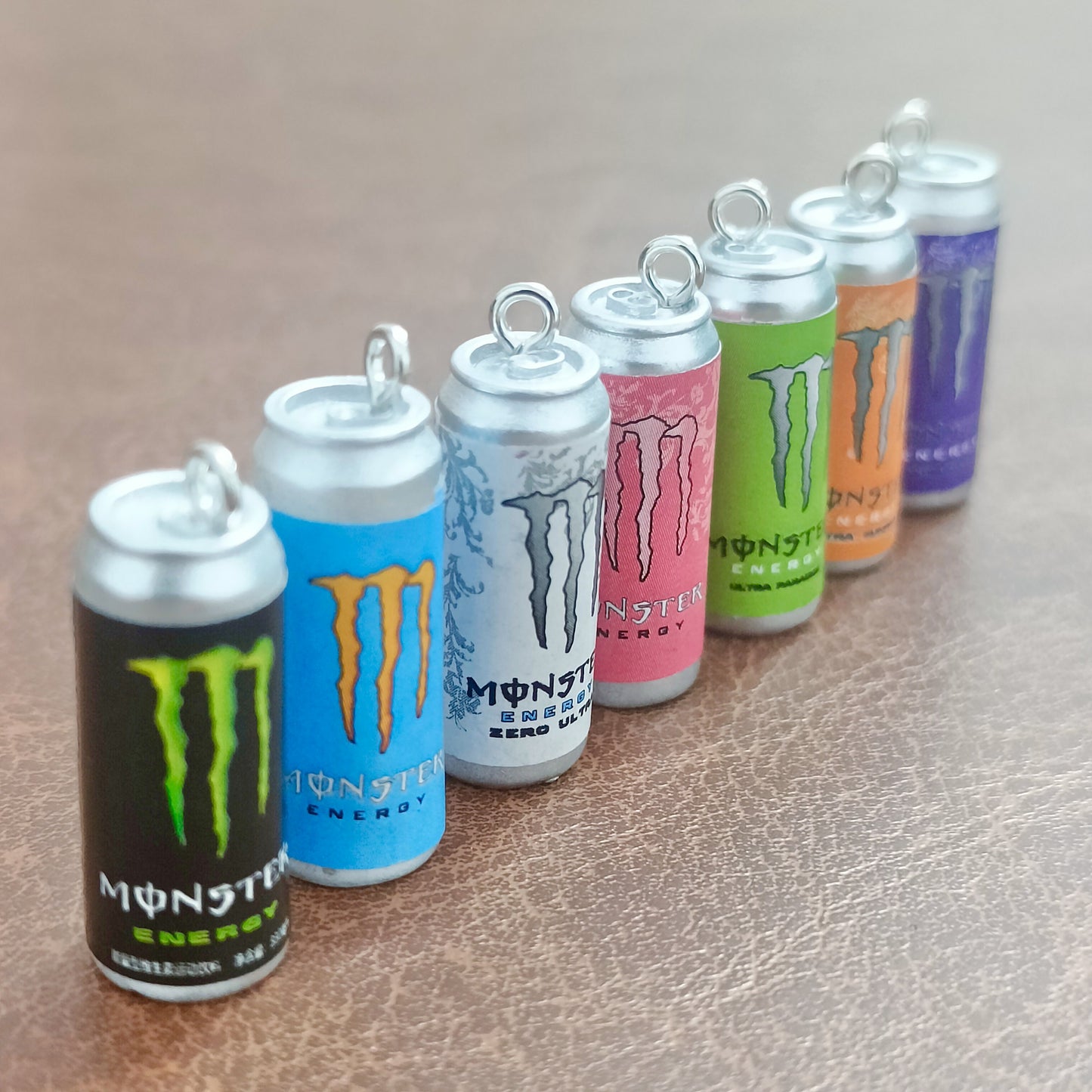 Monster Energy Drink Can Miniature Resin Charms