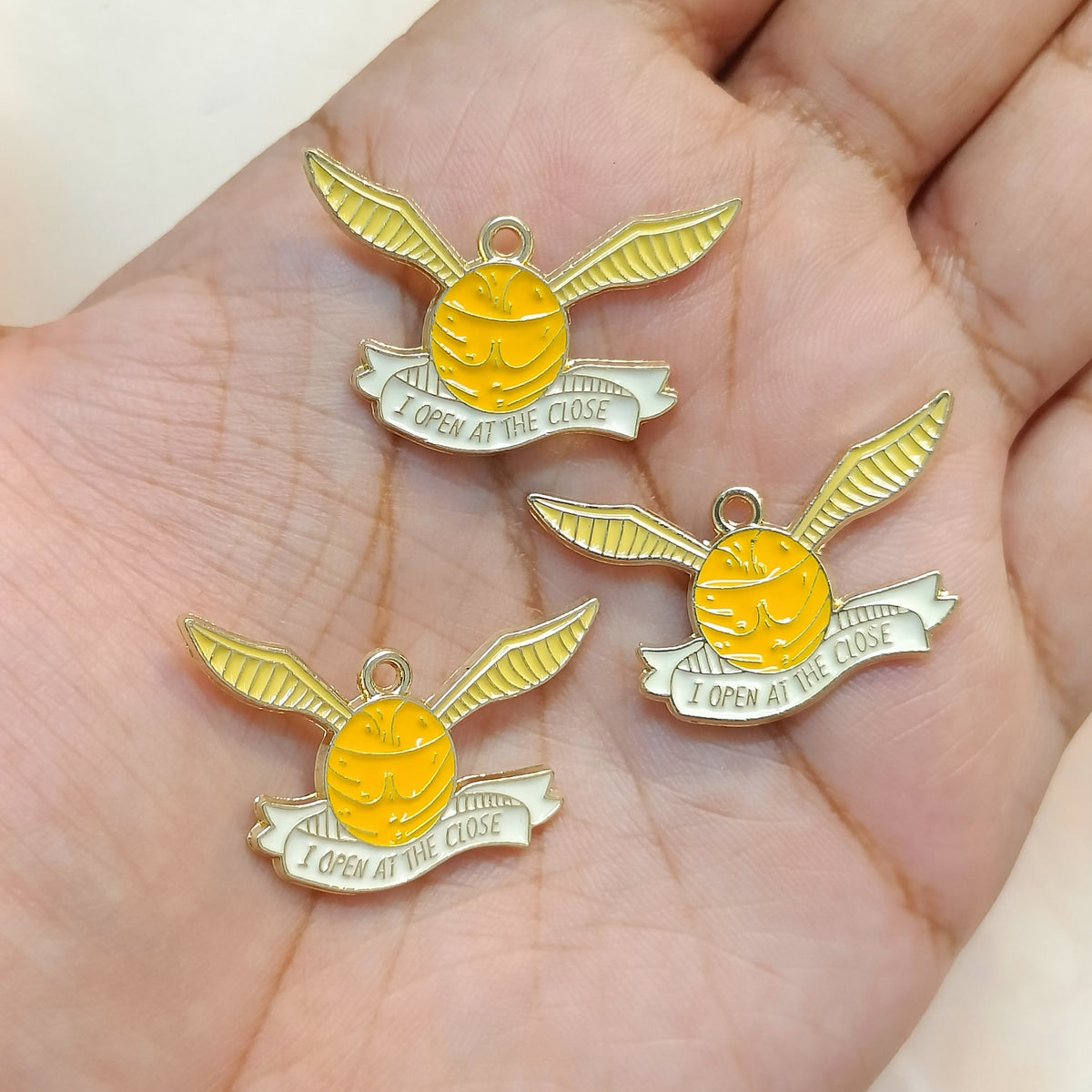 Golden Snitch Harry Potter Theme Charms