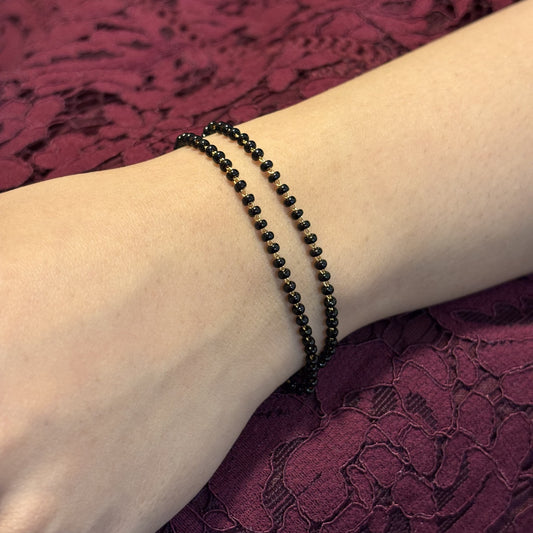 Mangalsutra Two-Layer Nazar Kavach Bracelet
