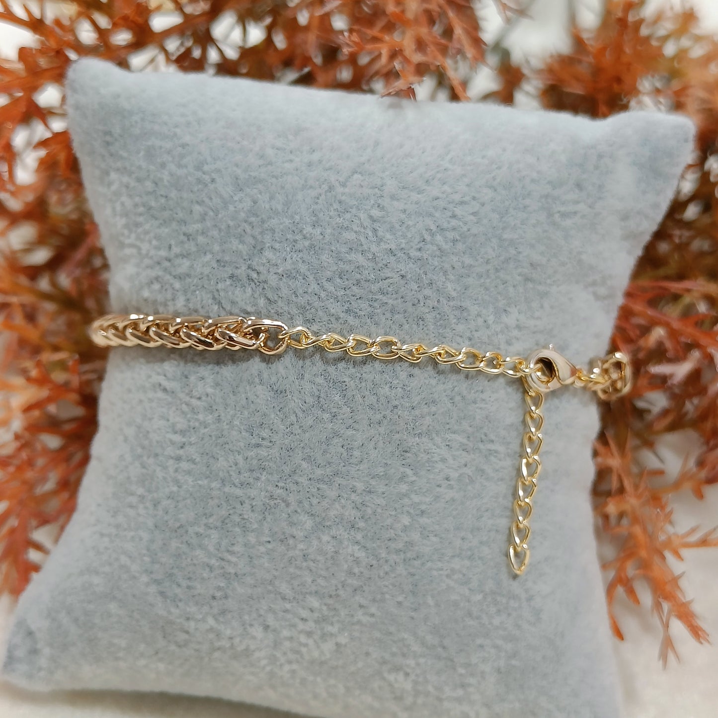 Braided Chain Infinity Unisex Bracelet