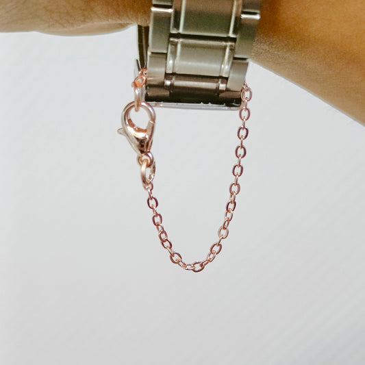 Shiny Link Chain Plain Watch Charm