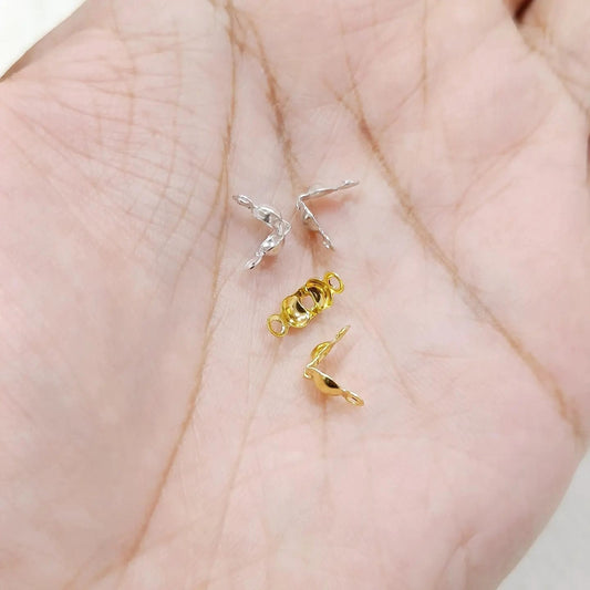 Crimp Bead Concealer Clasps