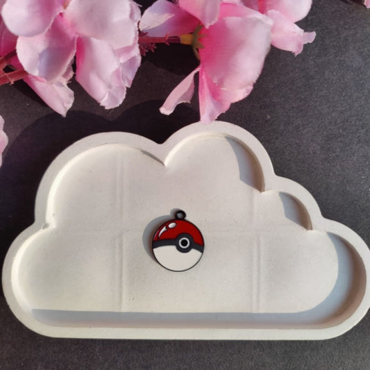 Pokeball Metal Charms