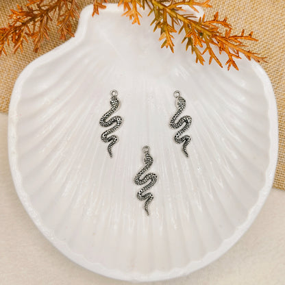 Chunky Snake Metal Charms
