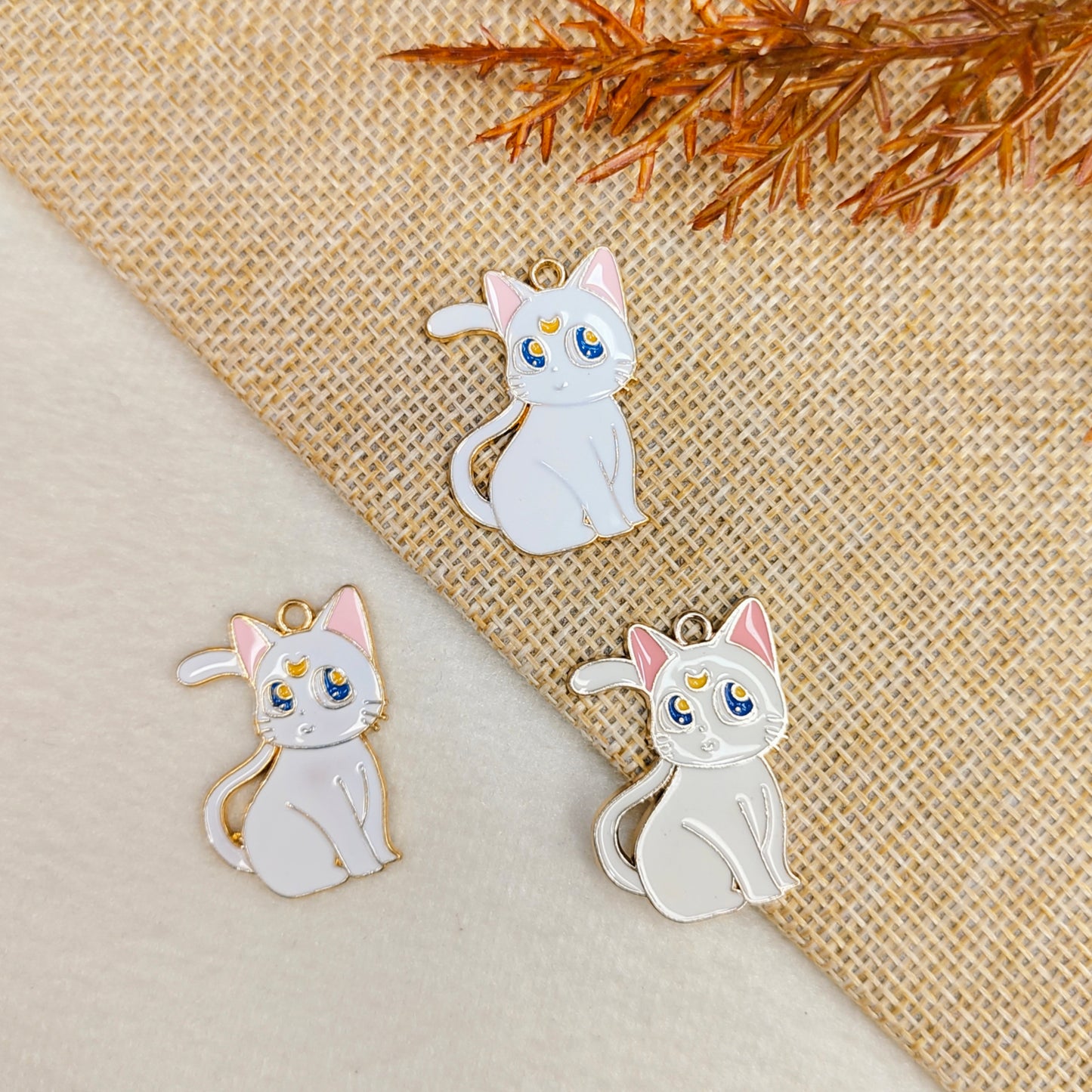 Big Sailormoon Cat Charms