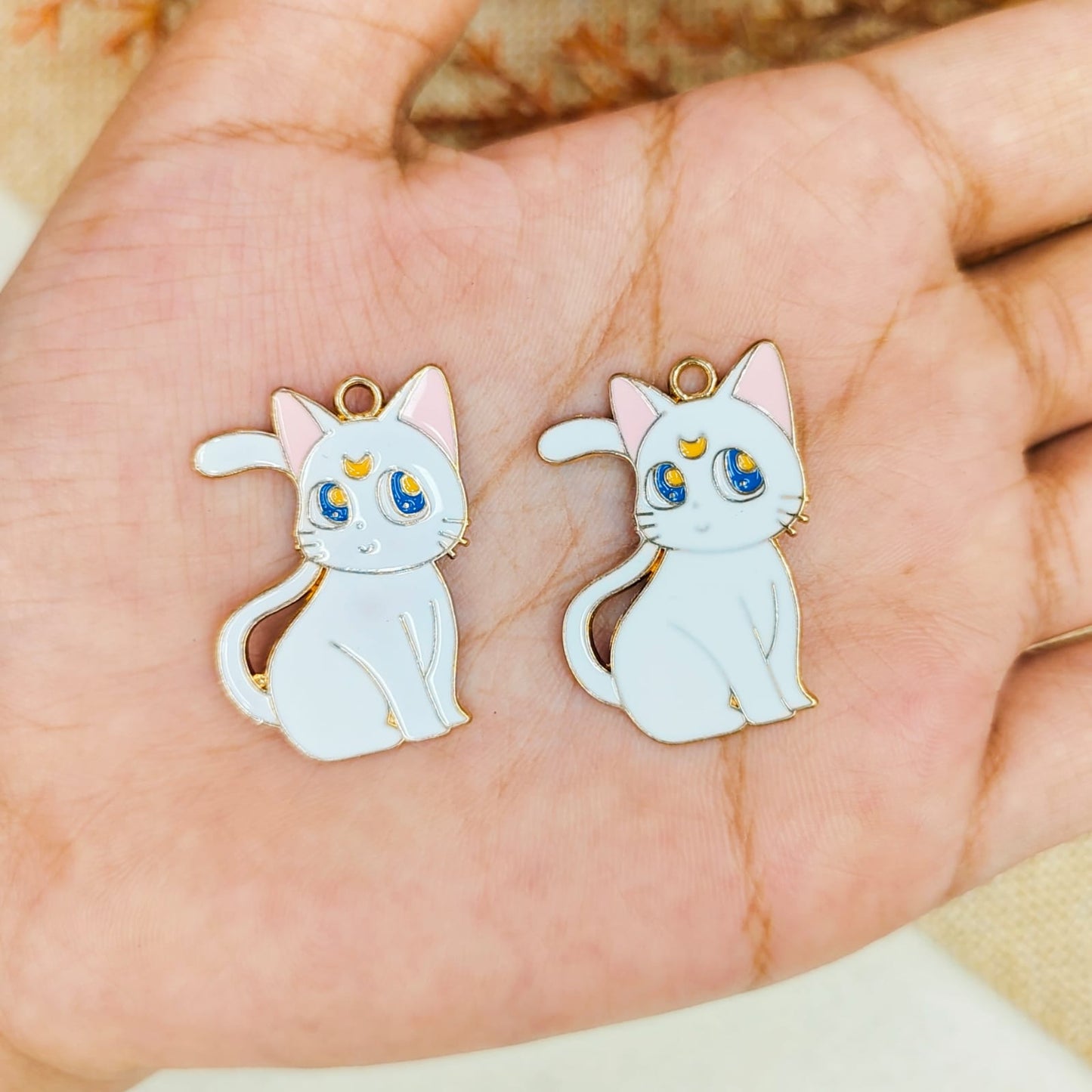 Big Sailormoon Cat Charms