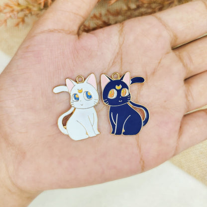 Big Sailormoon Cat Charms